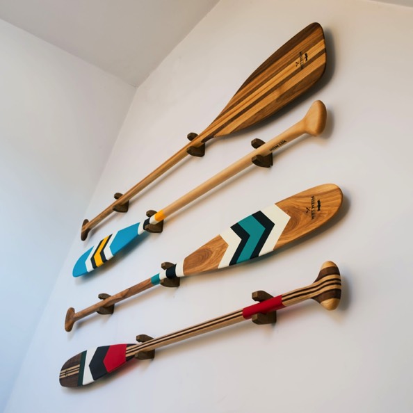 Aksis canoe paddle interior composition