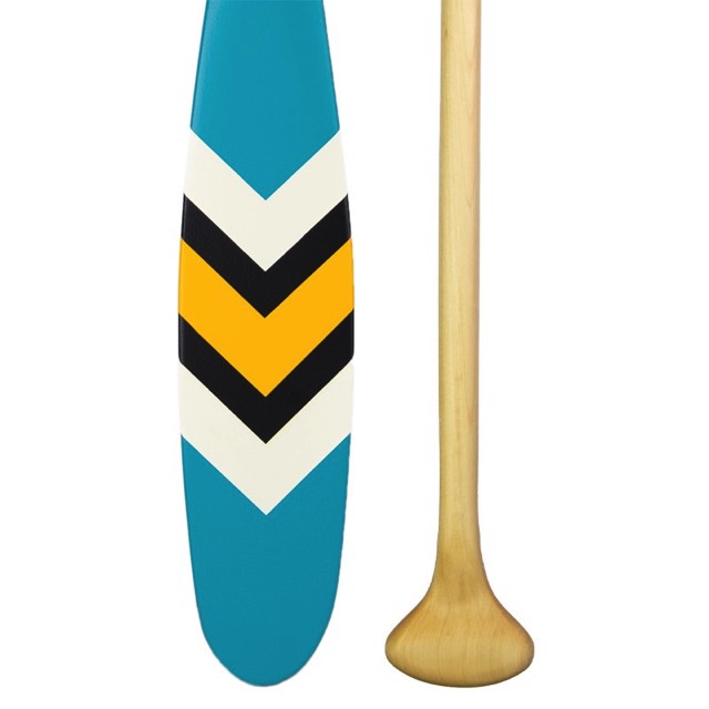 Parus canoe paddle with handle