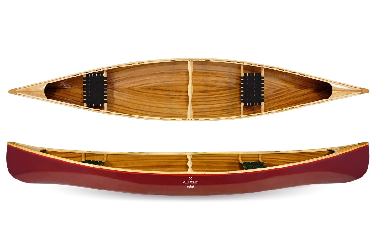 Wet Weim Berry Red canoe
